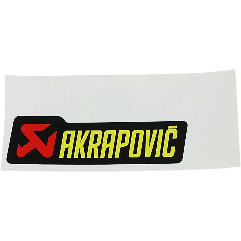 Akrapovic P-HST12AL sticker 100mm