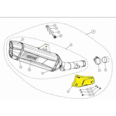 Akrapovic P-FB170 Screws For Sale Online - Outletmoto.eu