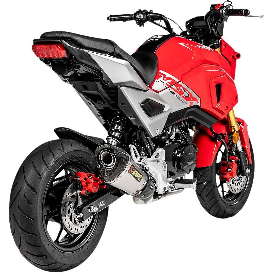 Akrapovic Racing Line Complete Exhaust S-H125R6-ASZT/1 For HONDA Grom 125 (17-20); MSX 125 (16-20)