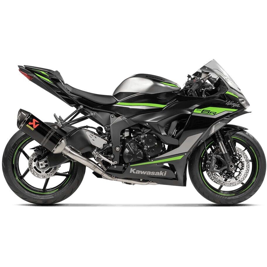 Akrapovic Racing Line Street Complete Exhaust S-K6R11-RC/1 For KAWASAKI ZX-6 R 636 Ninja (23-26)