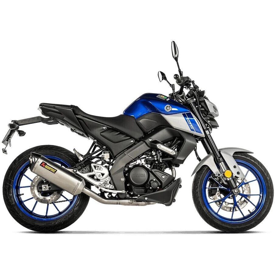 Akrapovic Racing Line Street S-Y125R11-HZT Full Exhaust System for YAMAHA MT-125 / YZF-R25 (21-26)
