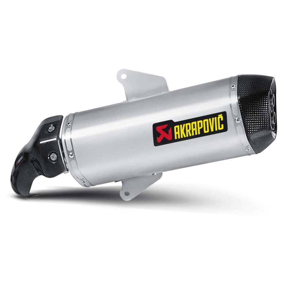 Akrapovic S-A8SO2-HWSS Slip-On Exhaust Specific For APRILIA SRV850 (12-16); GILERA GP800 (08-12)
