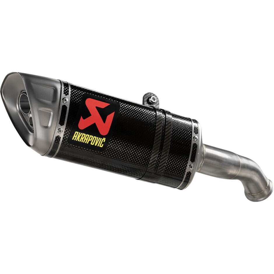 Akrapovic S-CF8SO1-HAPLC Slip-On Exhaust Muffler For CF MOTO NK 800 (23-26)