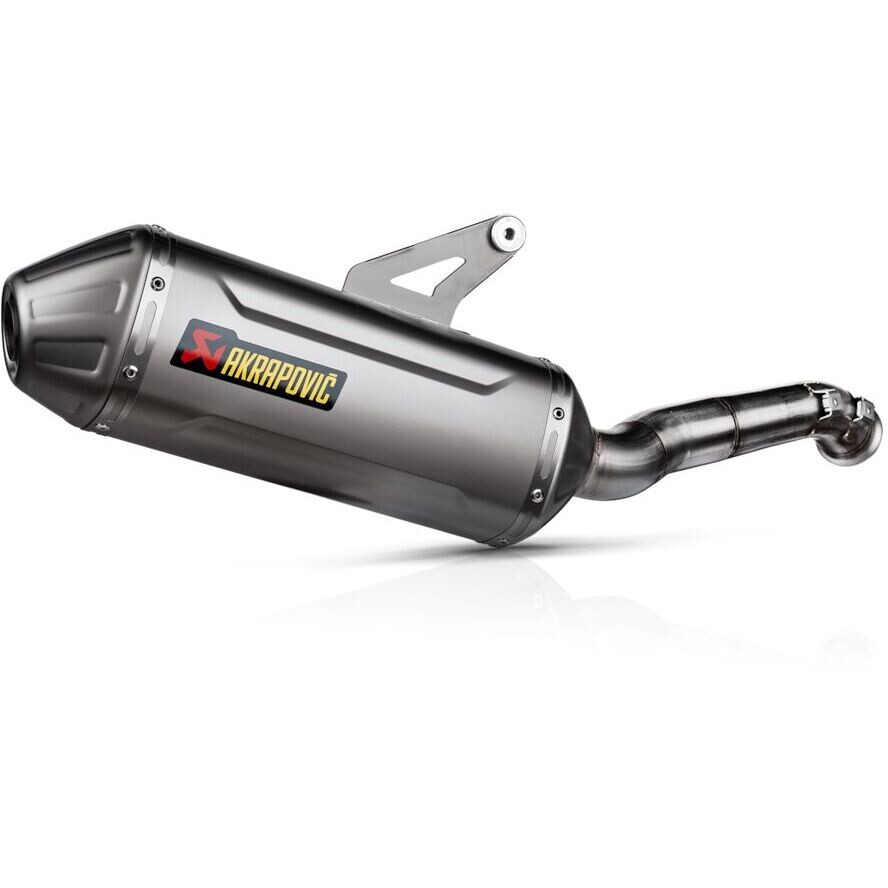 Akrapovic S-CF8SO4-HFTT Slip-On Exhaust Muffler For CF MOTO MT-800 ABS (24-26)