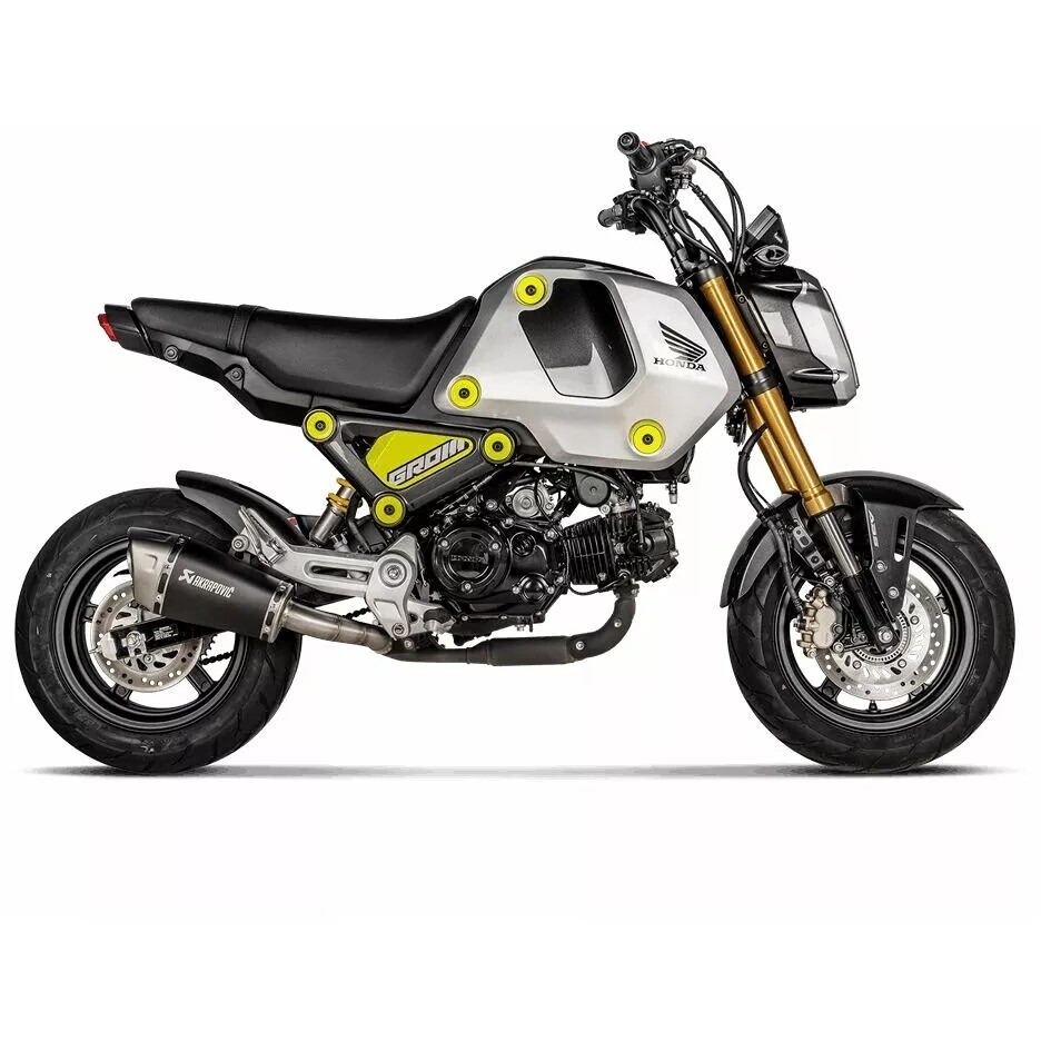 Akrapovic S-H125SO4-ASZTBL Slip-On Exhaust Specific For HONDA MSX125/Grom (21-25)