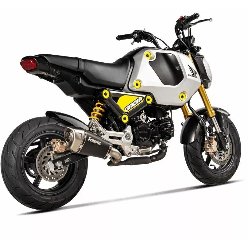 Akrapovic S-H125SO4-ASZTBL Slip-On Exhaust Specific For HONDA MSX125/Grom (21-25)