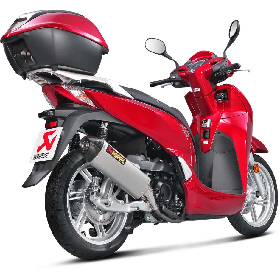 Akrapovic S-H3SO4-HRSS Slip-On Exhaust Specific For HONDA SH300i (16-20)