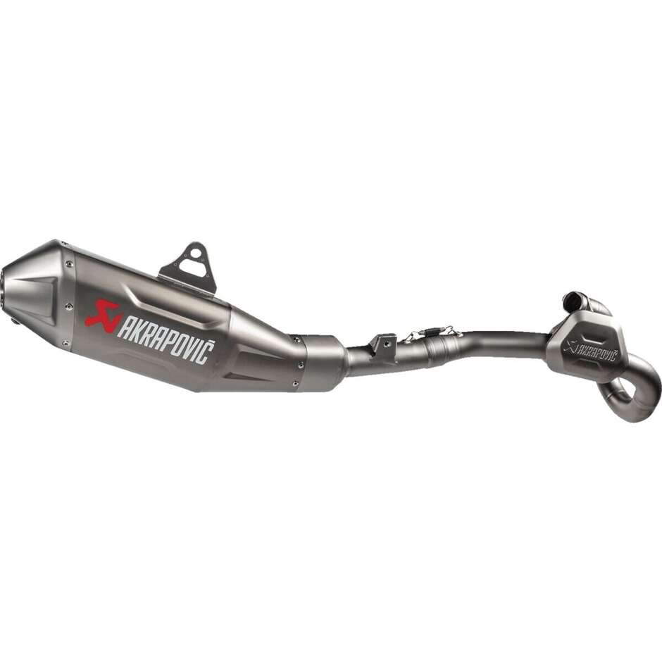 Akrapovic S-H4E1-FDHLT Evolution Line Complete Exhaust System for Honda CRF 450 RX (21-24); CRF 450 R (21-24)