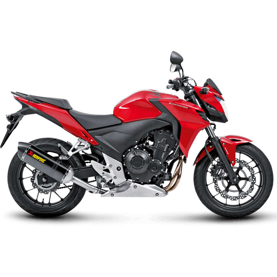 Akrapovic S-H5SO2-HRC Slip-On Exhaust Specific for HONDA CBR400/500R - CB500F (13-15); CB500X (13-16)
