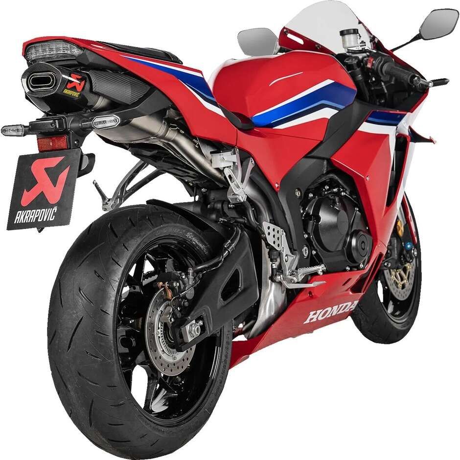 Akrapovic S-H6SO17-HACT Slip-On Exhaust Muffler For HONDA CBR 600 RR / ABS (13-26)