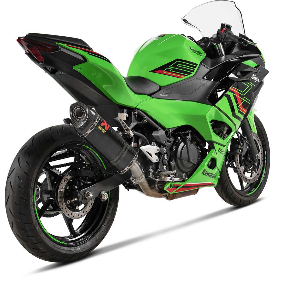 Akrapovic S-K4SO6-APC Slip-On Exhaust Specific For KAWASAKI Ninja500 - Z500 (25); Ninja400 (18-25); Z400 (19-25)