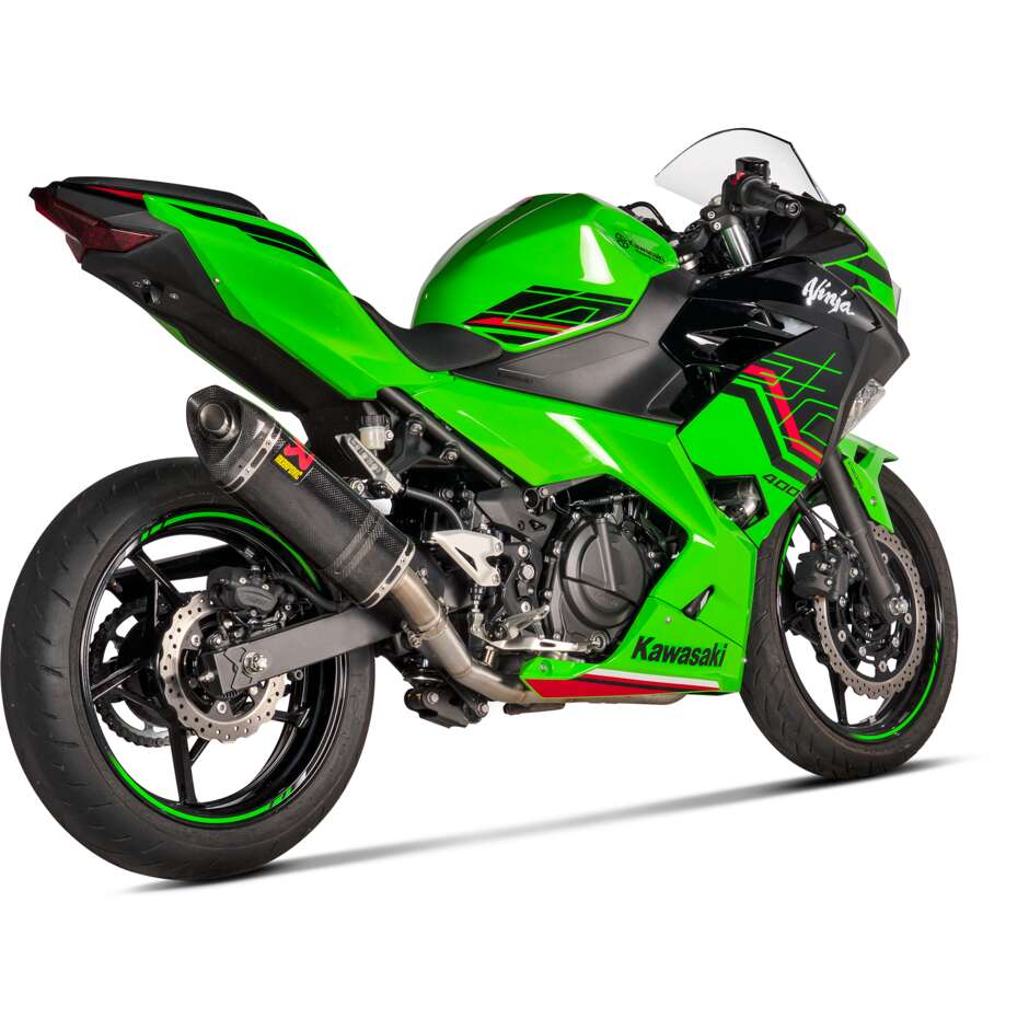 Akrapovic S-K4SO6-APC Slip-On Exhaust Specific For KAWASAKI Ninja500 - Z500 (25); Ninja400 (18-25); Z400 (19-25)
