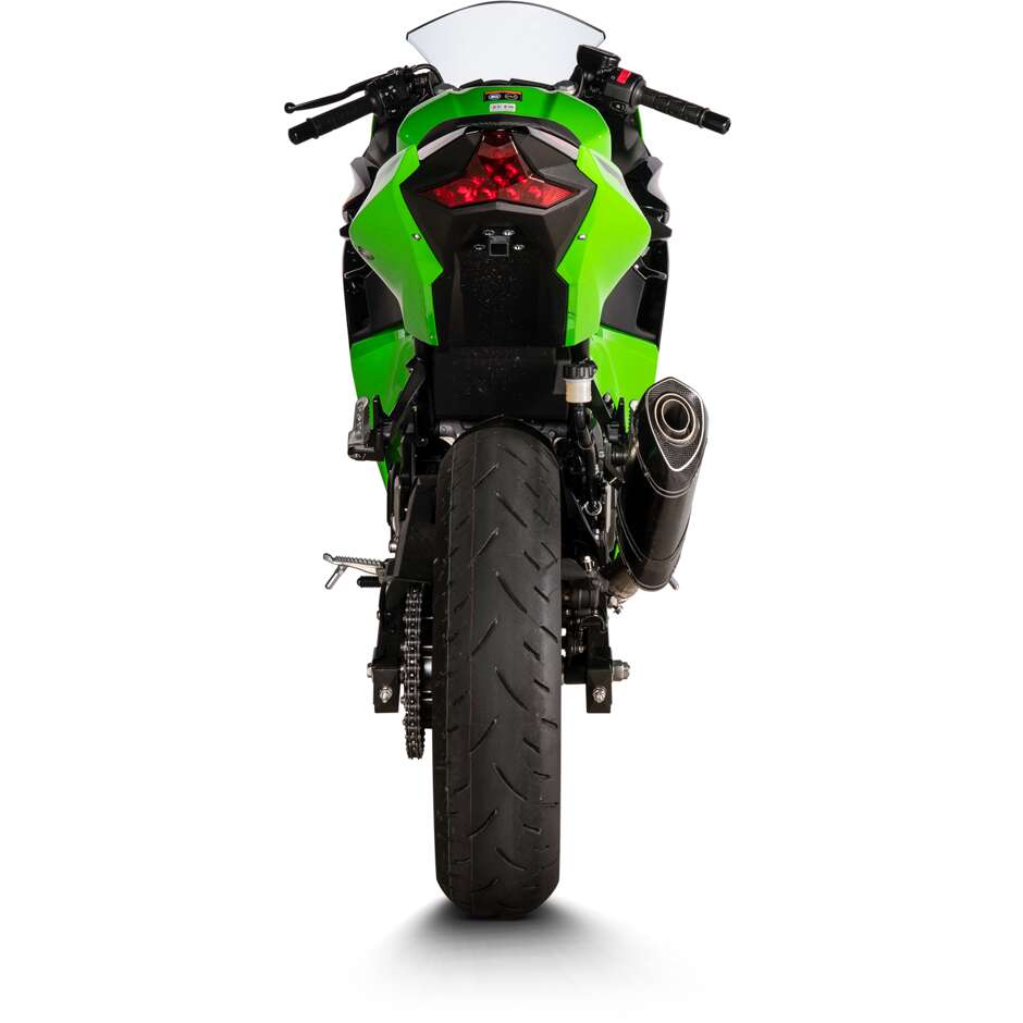 Akrapovic S-K4SO6-APC Slip-On Exhaust Specific For KAWASAKI Ninja500 - Z500 (25); Ninja400 (18-25); Z400 (19-25)