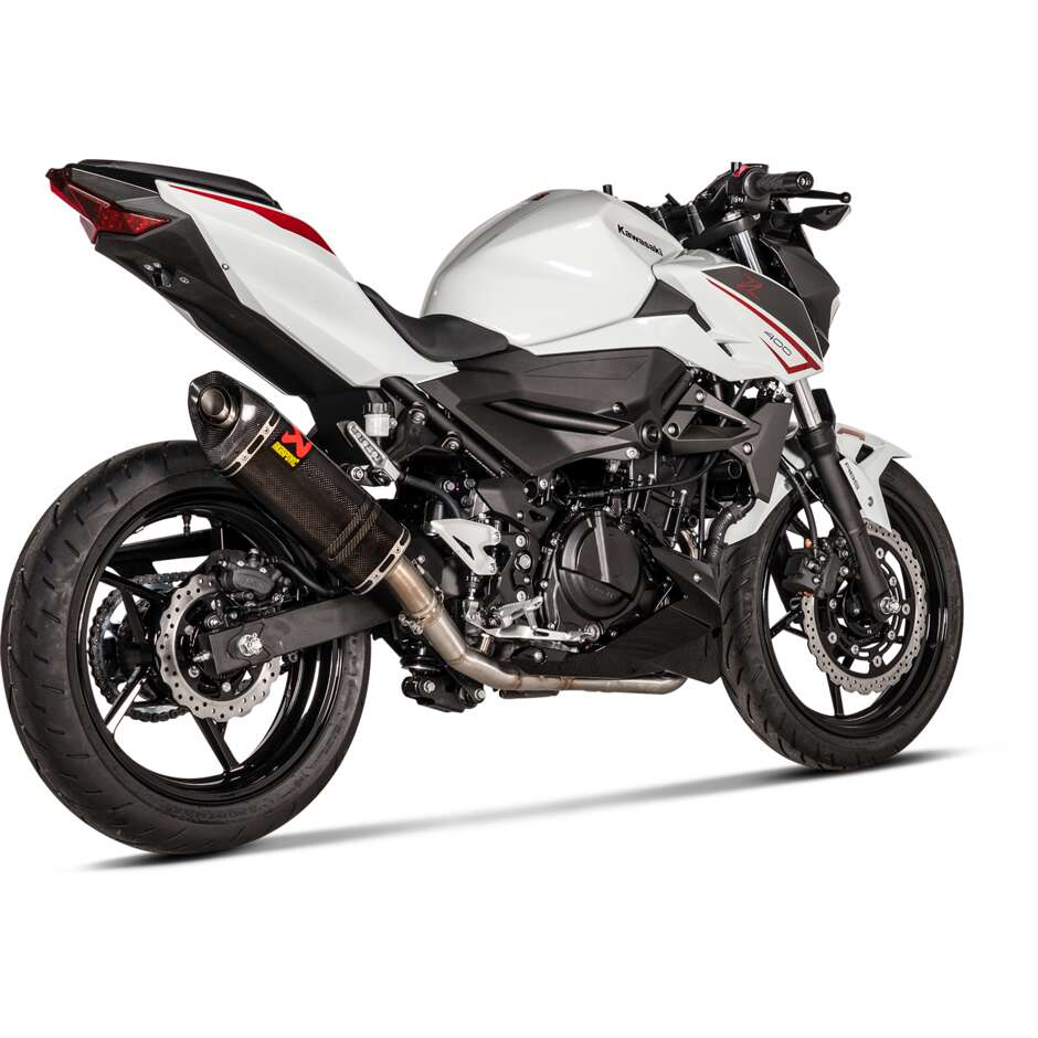 Akrapovic S-K4SO6-APC Slip-On Exhaust Specific For KAWASAKI Ninja500 - Z500 (25); Ninja400 (18-25); Z400 (19-25)