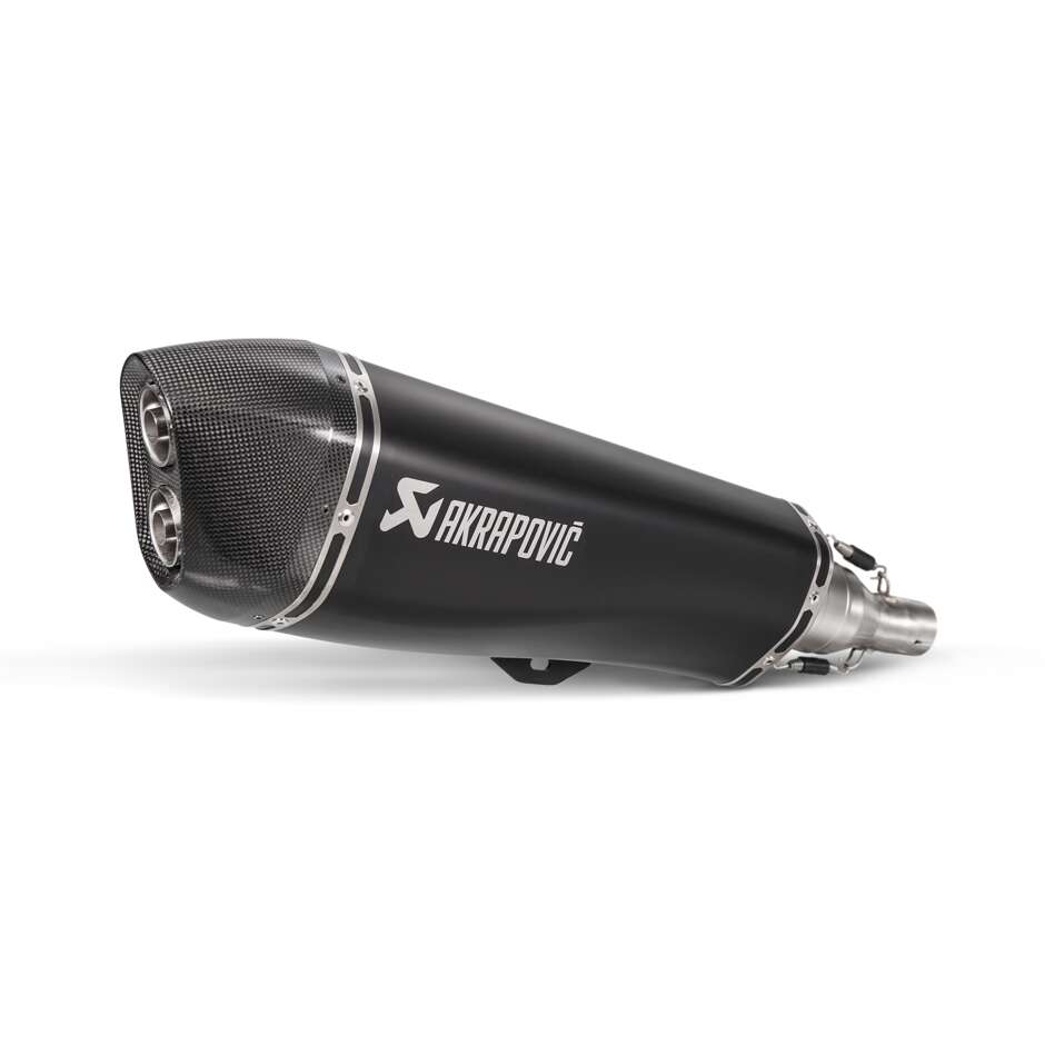 Akrapovic S-PI5SO1-HRAASSBL Slip-On Exhaust Specific For PIAGGIO MP3 500 (08-20)