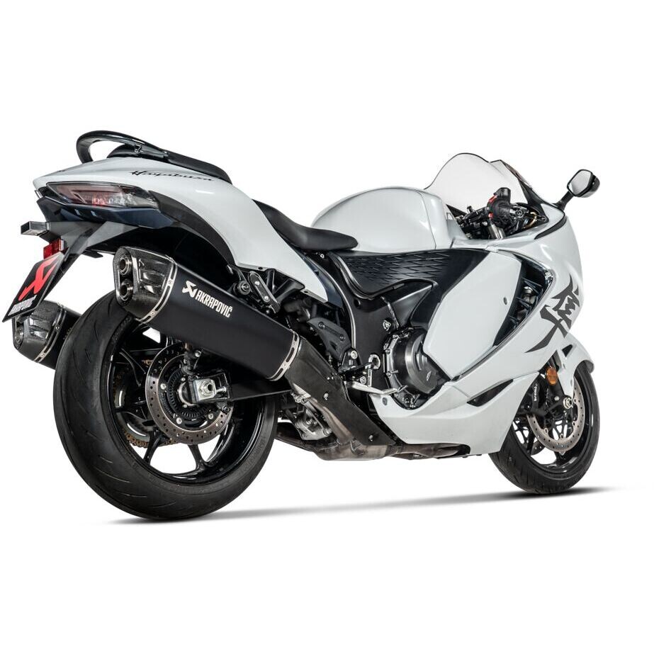 Akrapovic S-S13SO4-HRAATBL/1 Slip-On Exhaust Muffler For SUZUKI GSX 1300 R ABS Hayabusa (21-26)