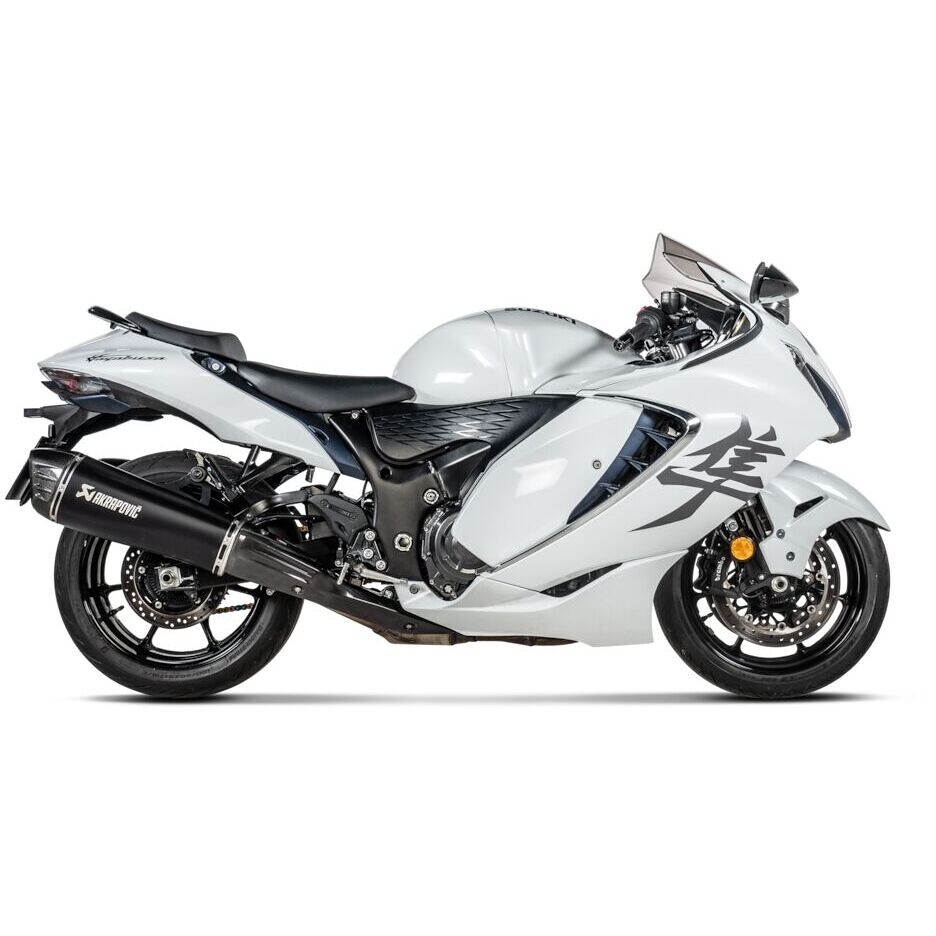 Akrapovic S-S13SO4-HRAATBL/1 Slip-On Exhaust Muffler For SUZUKI GSX 1300 R ABS Hayabusa (21-26)