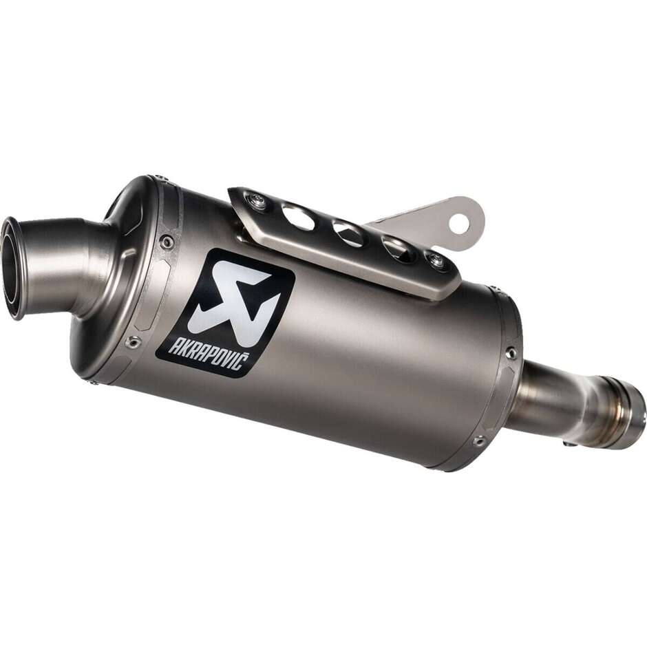 Akrapovic S-T4SO1-HDT Slip-On Exhaust for TRIUMPH Scrambler 400 X (24-26); Speed 400 (24-26)