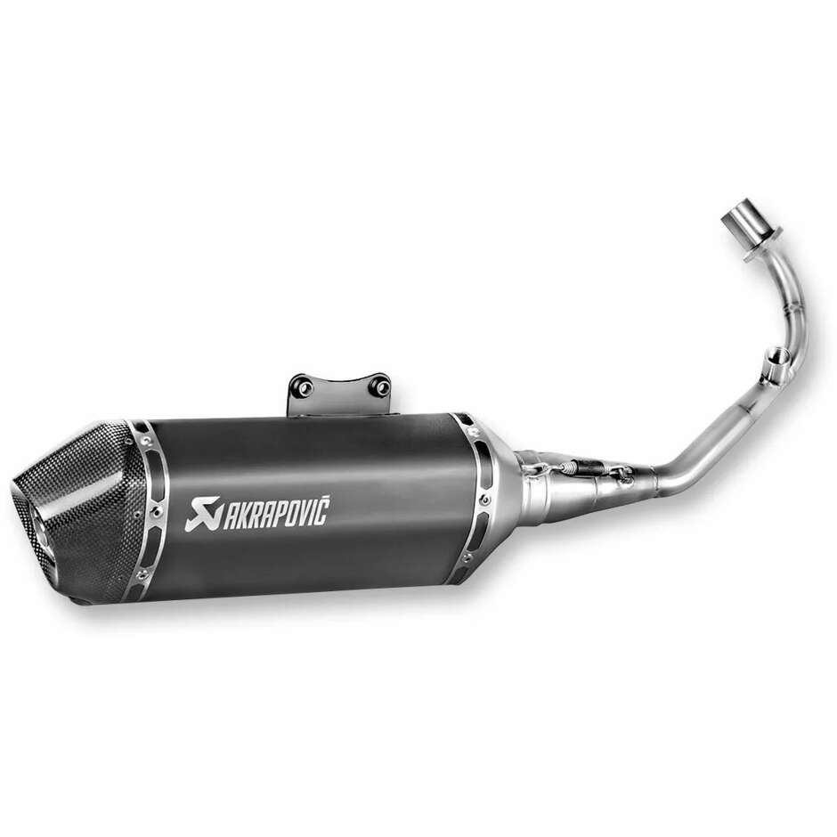Akrapovic S-VE125R2-HZBL Complete Exhaust Specific For PIAGGIO Vespa125 IGET ABS Primavera - Sprint (17-20)