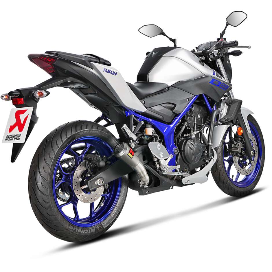 Akrapovic S-Y2SO11-AHCSS Slip-On Exhaust Specific For YAMAHA YZF-R3 (15-21); MT-03 (16-21); YZF-25 (15-24)