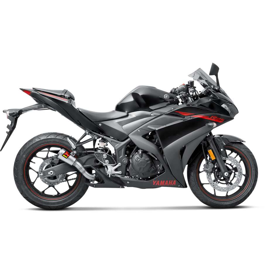 Akrapovic S-Y2SO11-AHCSS Slip-On Exhaust Specific For YAMAHA YZF-R3 (15-21); MT-03 (16-21); YZF-25 (15-24)