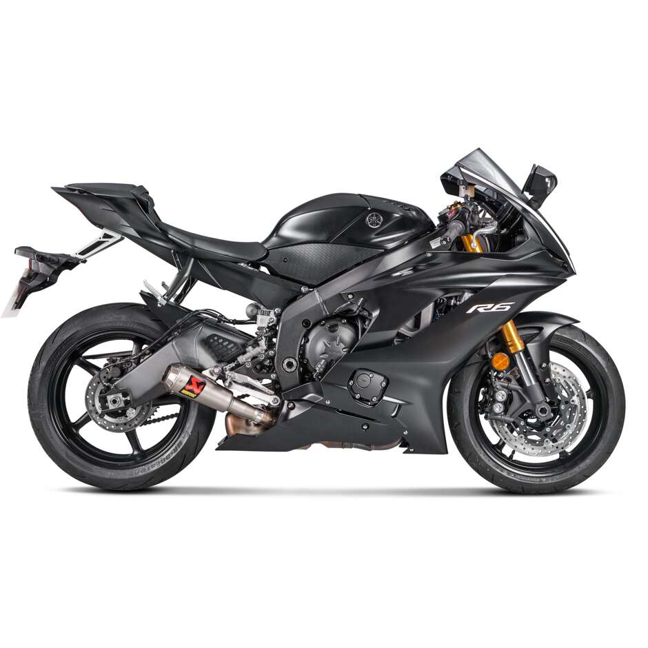 Akrapovic Slip-On-Auspuff S-Y6SO10-AHBT, speziell für YAMAHA YZF-R6 (06-25)