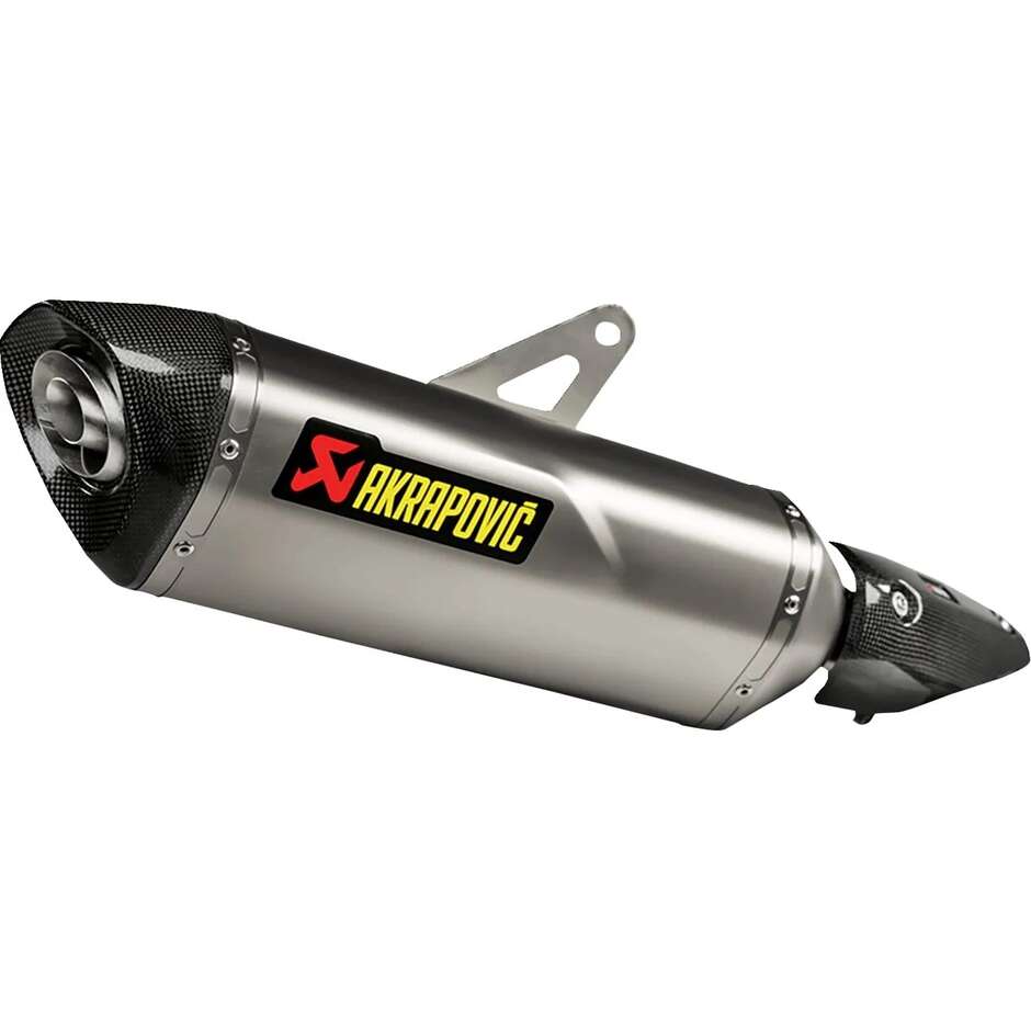 Akrapovic Slip-On Exhaust Muffler S-K4SO9-HRT For KAWASAKI Ninja 7 Hybrid (24-25)