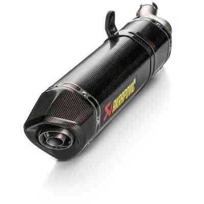 Akrapovic Slip One Line Exhaust S-K7SO2-ZC Carbon Kawasaki Z 750 R 