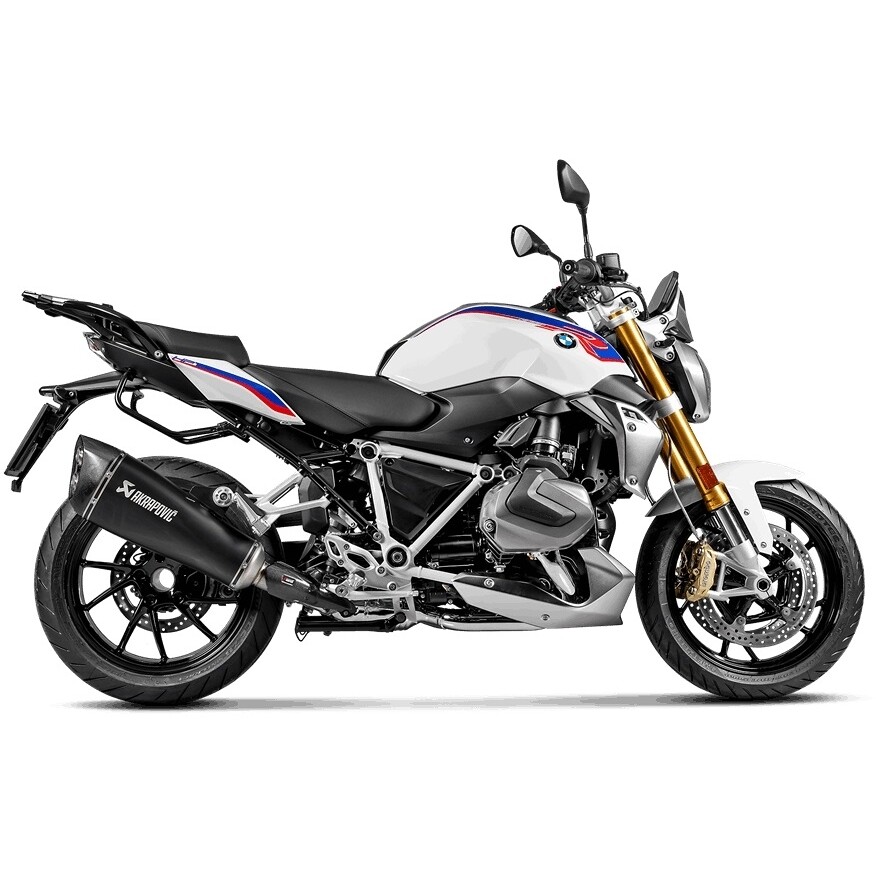 Akrapovic Slip One Silencers S-B12SO22-HALAGTBL CE Titanium Black BMW R1250 R