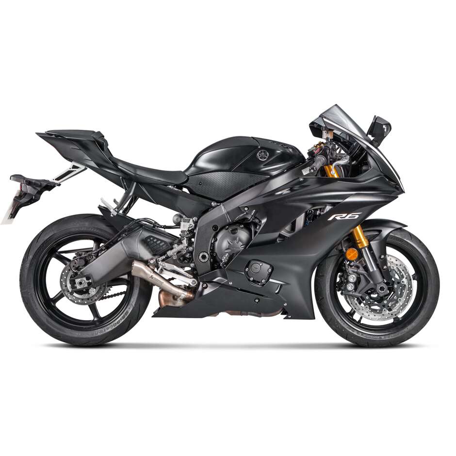 Akrapovic SM-Y6SO6T Slip-On Exhaust Specific For YAMAHA YZF-R6 (06-25)