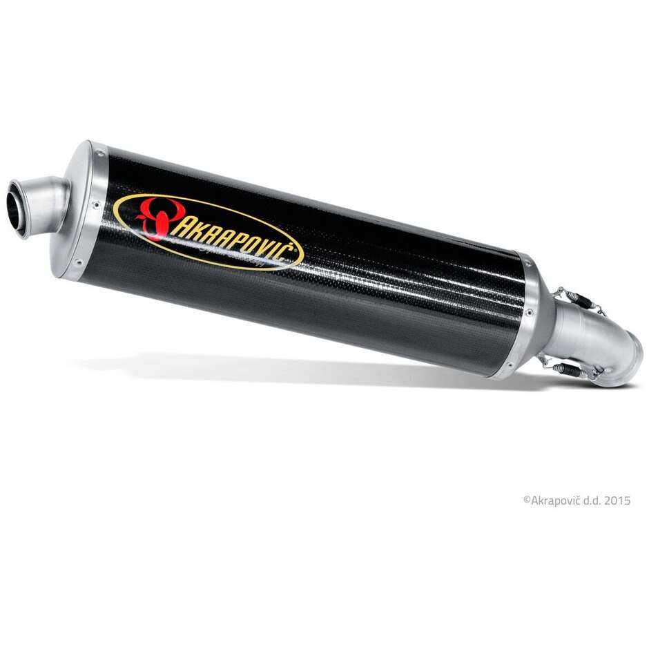 Akrapovic SS-B12SO1-HC Slip-On Exhaust for BMW K 1200 R (05-08)