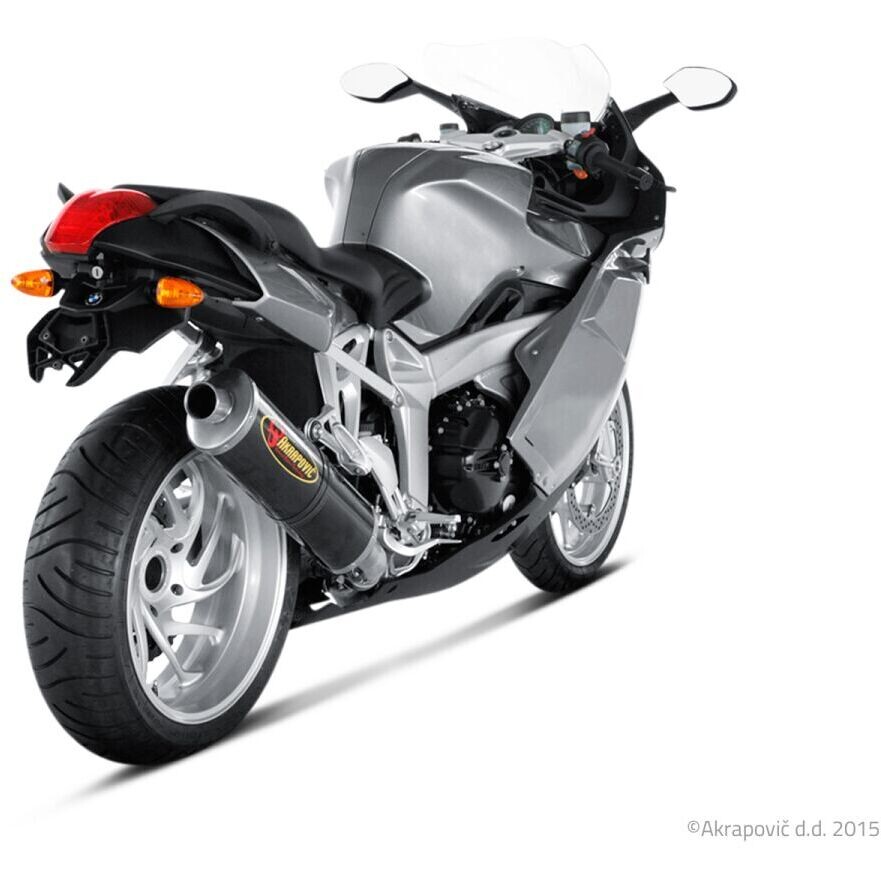 Akrapovic SS-B12SO1-HC Slip-On Exhaust for BMW K 1200 R (05-08)