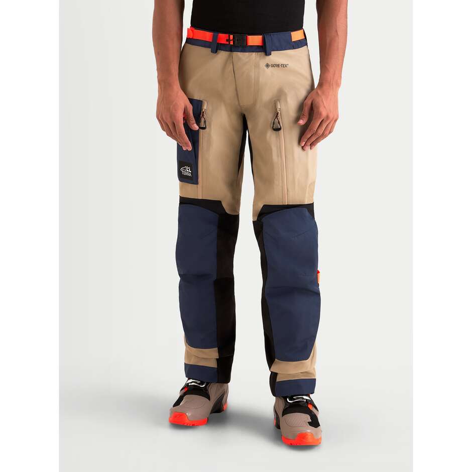 Alpinestars Adventure Motorcycle Pants ARENIS GORE-TEX PANTS Navy Blue Indigo Aluminum