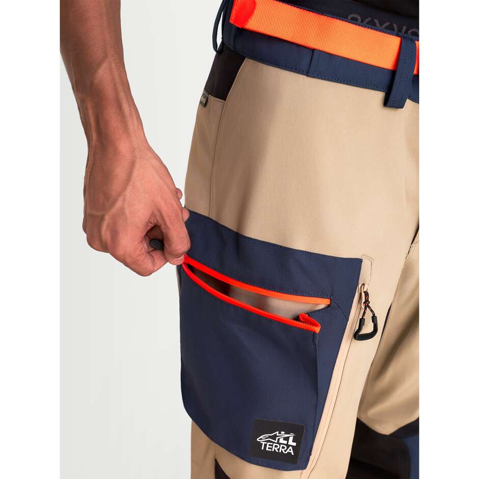 Alpinestars Adventure Motorcycle Pants ARENIS GORE-TEX PANTS Navy Blue Indigo Aluminum
