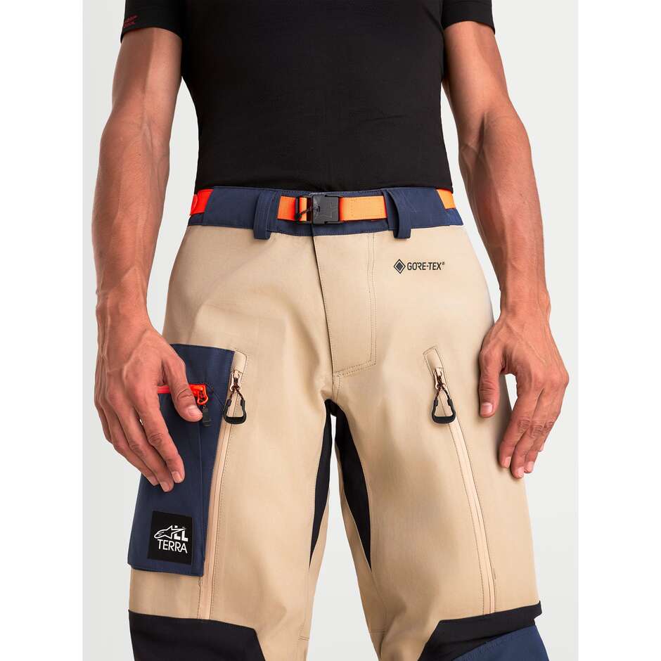 Alpinestars Adventure Motorcycle Pants ARENIS GORE-TEX PANTS Navy Blue Indigo Aluminum