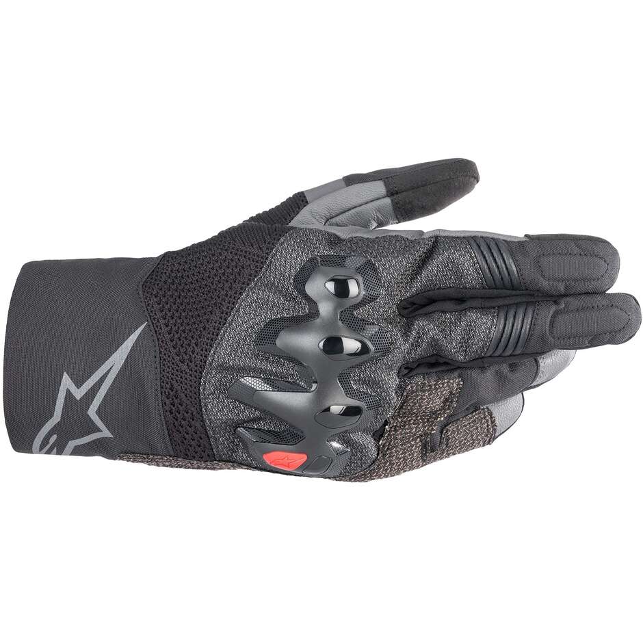 Alpinestars AMT-10 AIR HDRY Summer Motorcycle Gloves Gray Black