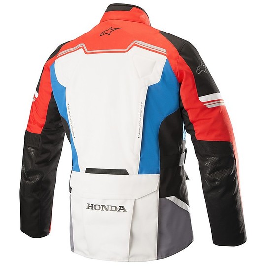 Alpinestars ANDES v2 Drystar Grau Rot Blau Motorradjacke