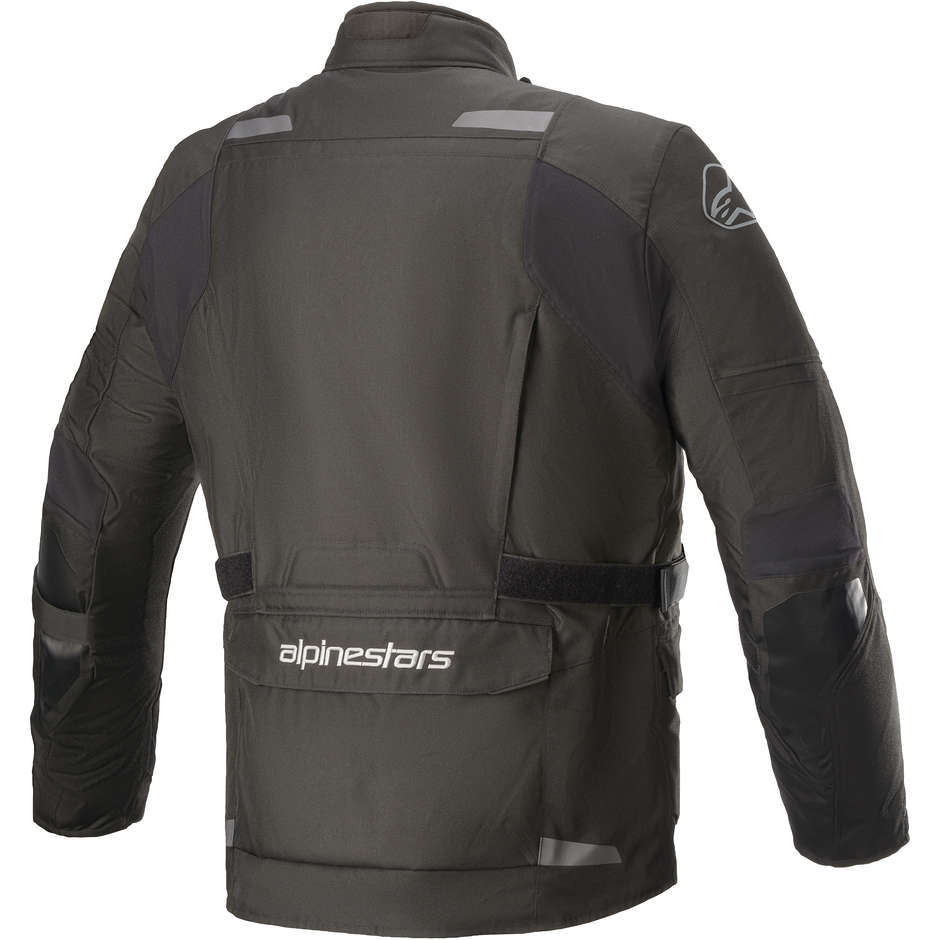 Alpinestars ANDES v3 Drystar Black Fabric Motorcycle Jacket