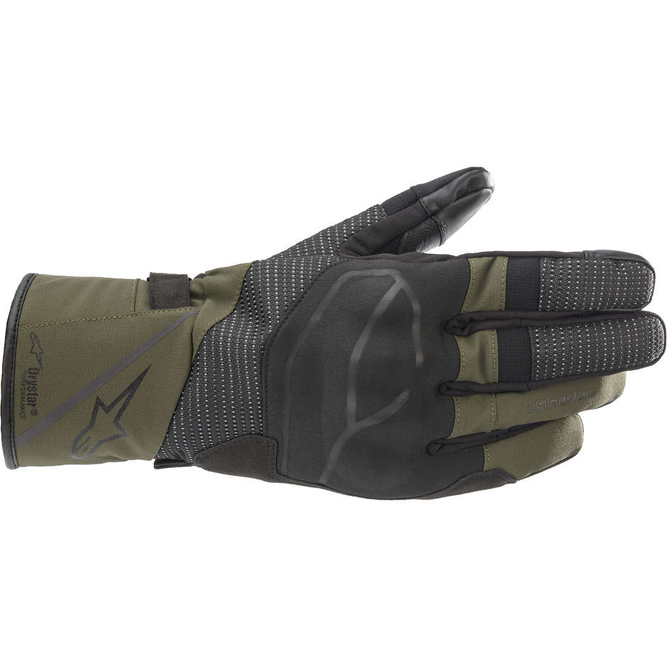 Alpinestars ANDES v3 Drystar Black Forest Fabric Motorcycle Gloves