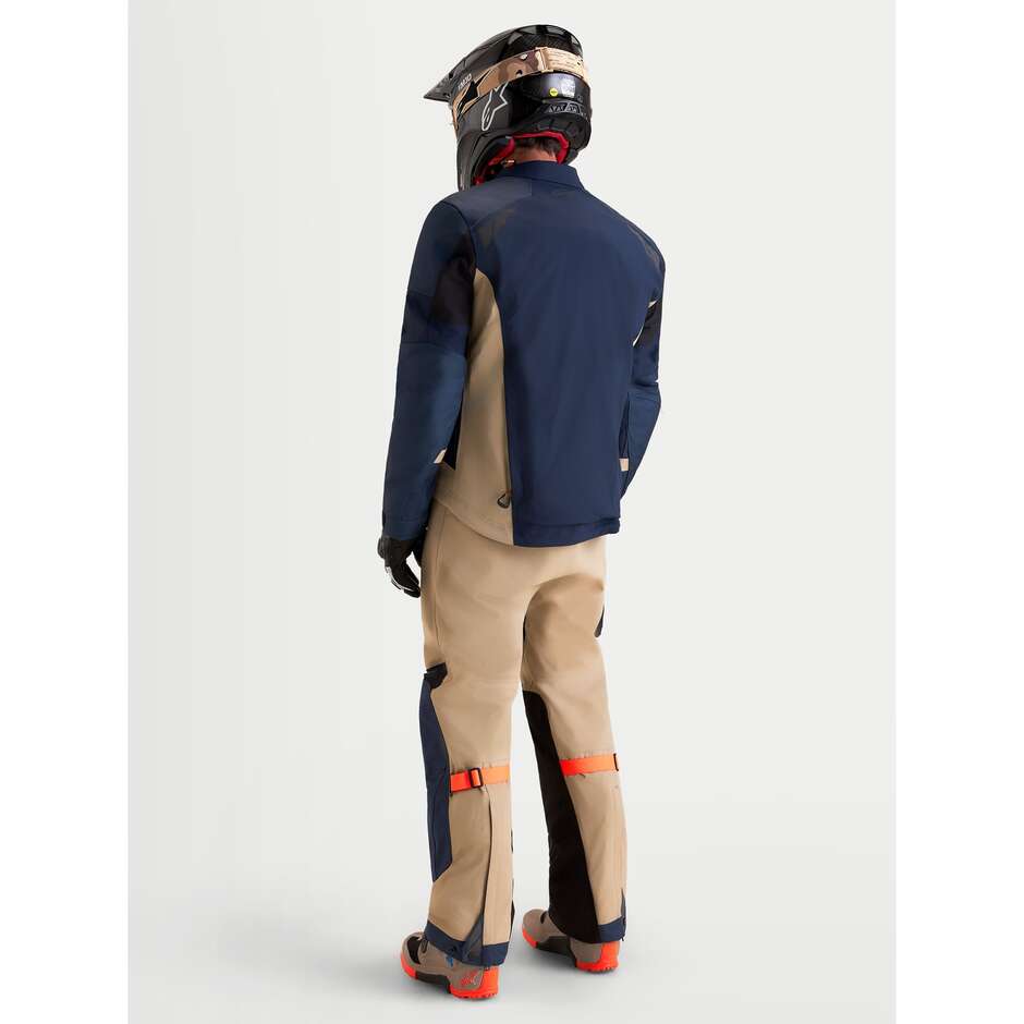 Alpinestars ARENIS GORE-TEX JACKE Marineblau Indigo Aluminium Adventure Motorradjacke