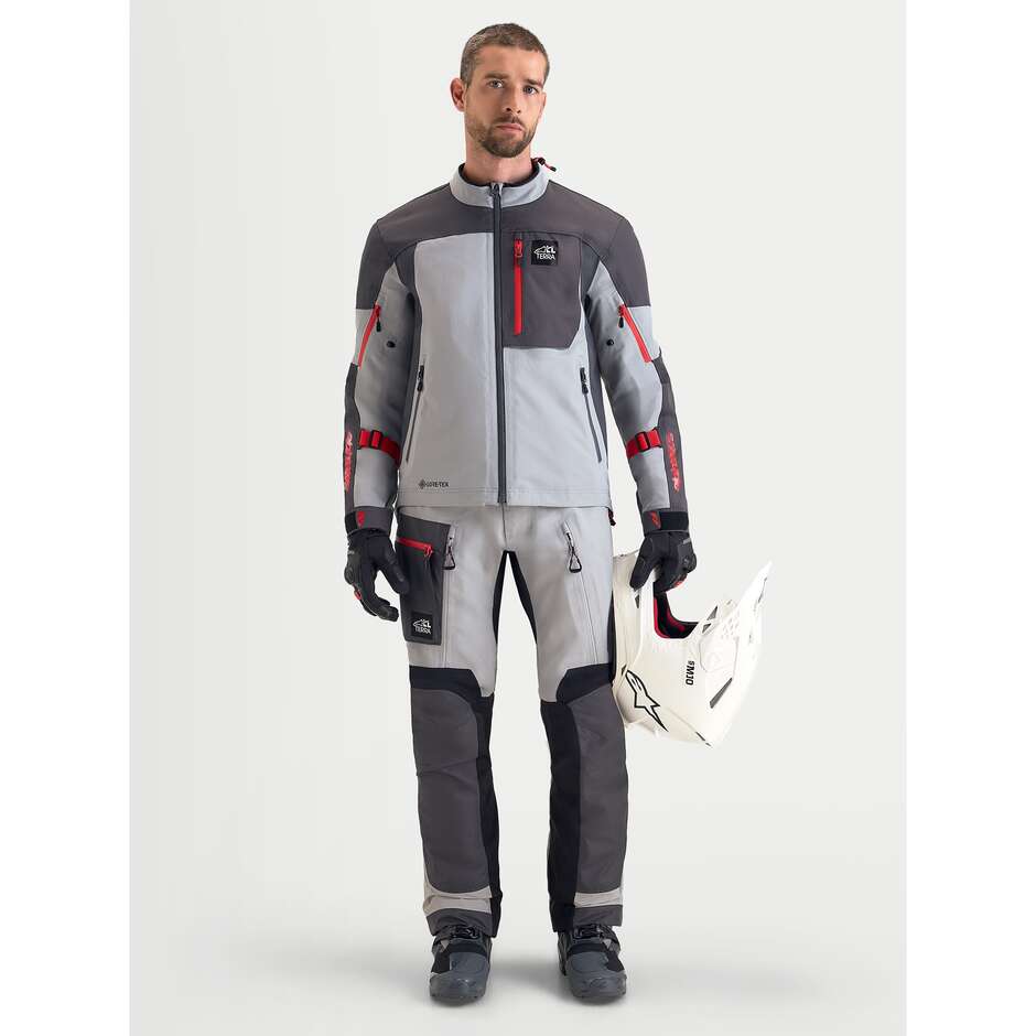 Alpinestars ARENIS GORE-TEX JACKET Adventure Motorcycle Jacket Medium Grey Deep Grey Black