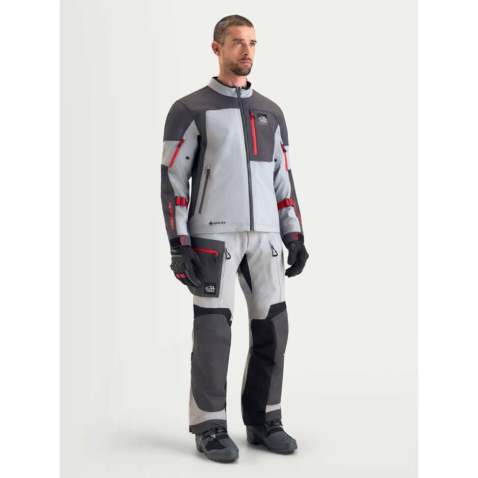 Alpinestars ARENIS GORE-TEX JACKET Adventure Motorradjacke Mittelgrau Dunkelgrau Schwarz