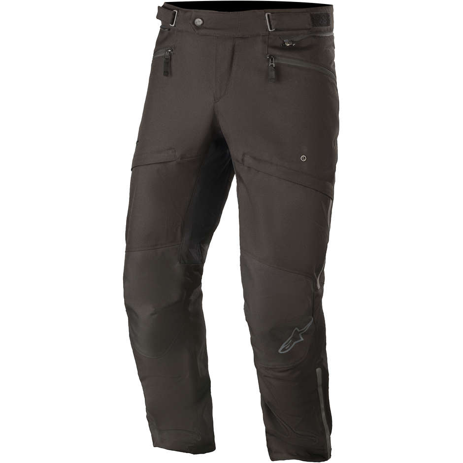 Alpinestars AST-1 v2 WP Waterproof Motorcycle Pants Shortened Black