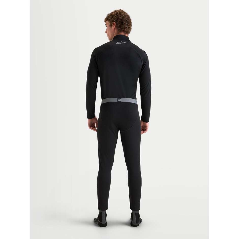 Alpinestars AT 8 Merino-Oberteil Thermo-Motorradtrikot Schwarz