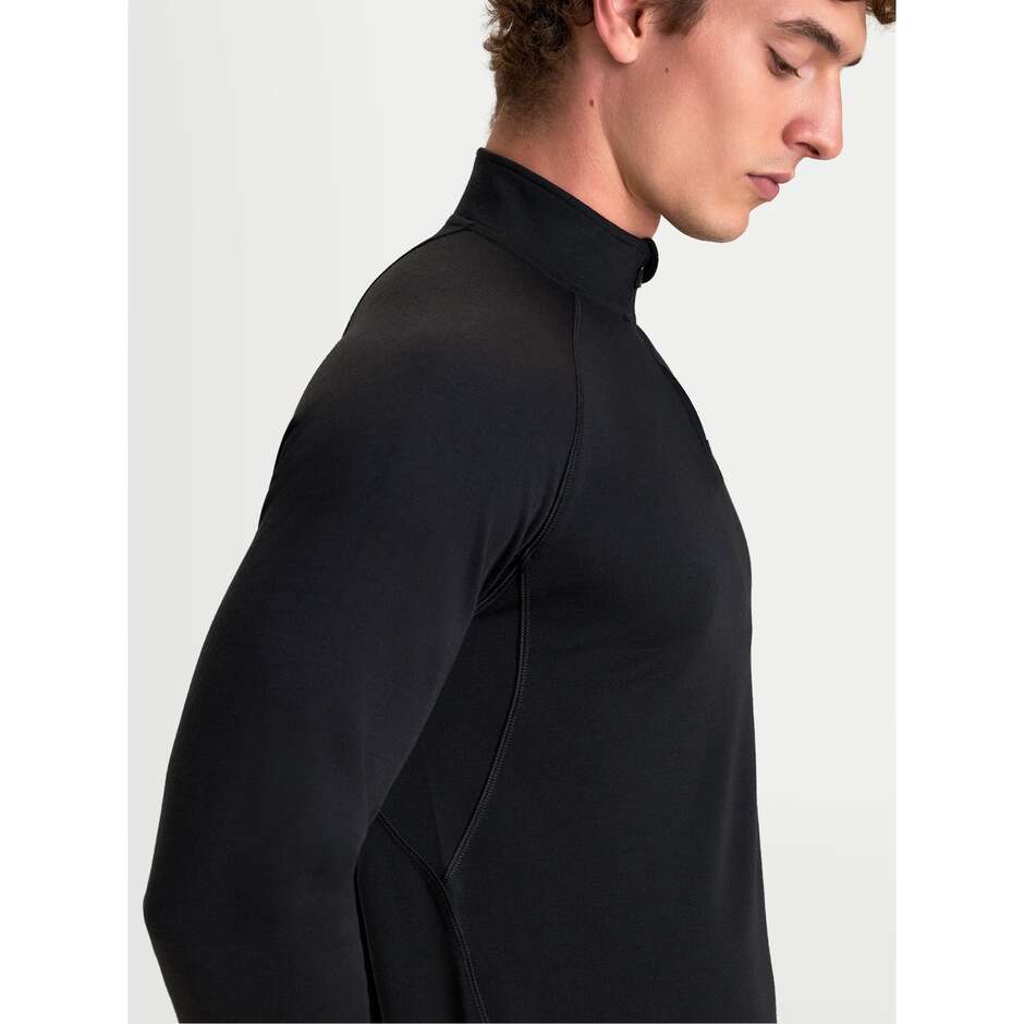 Alpinestars AT 8 Merino-Oberteil Thermo-Motorradtrikot Schwarz