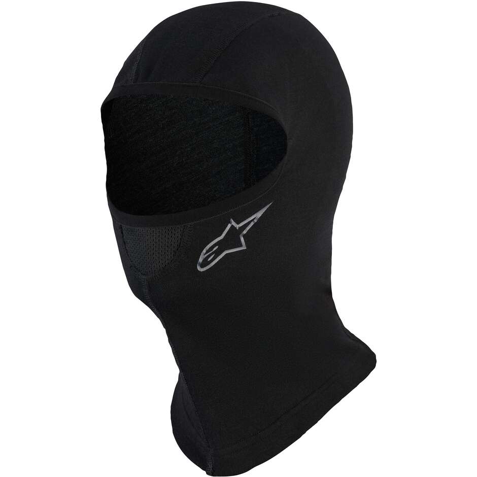 Alpinestars AT 8 MERINO Sturmhaube Motorrad Sturmhaube Schwarz