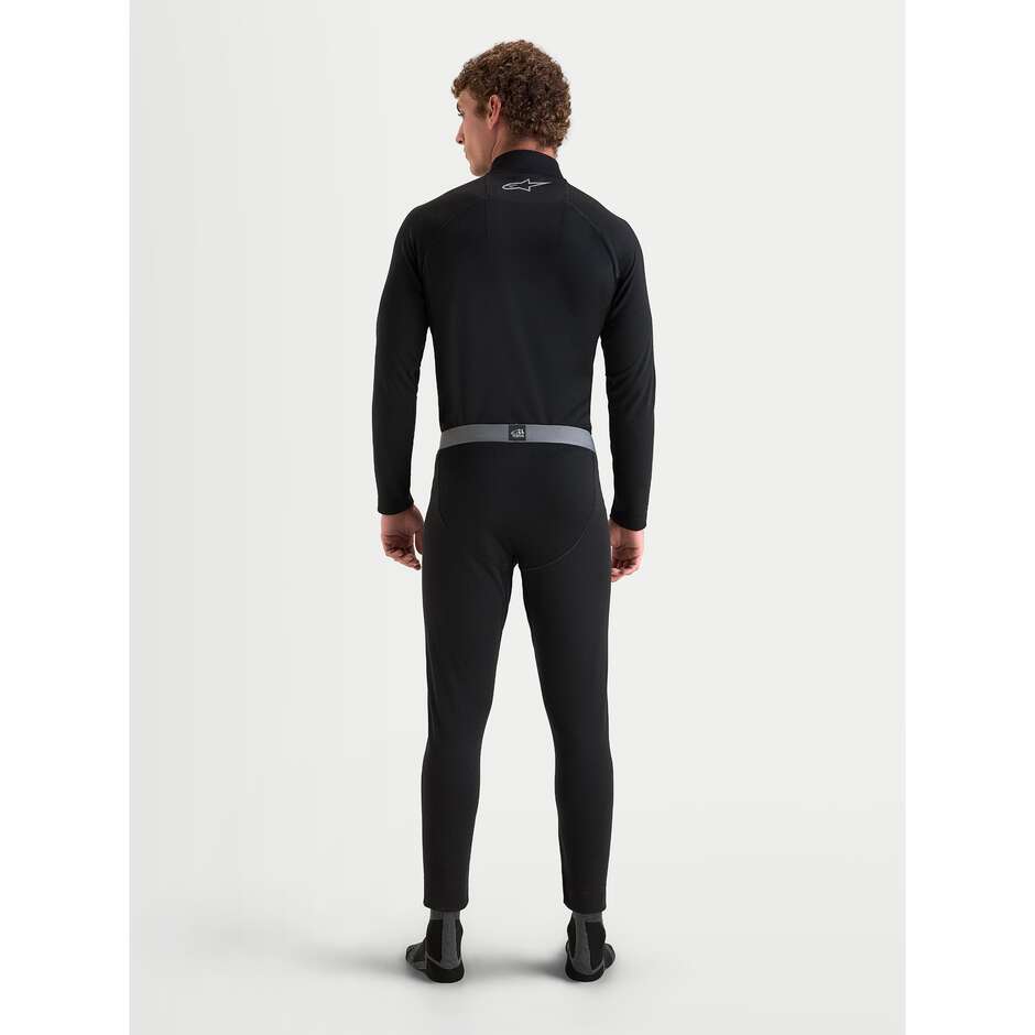 Alpinestars AT 8 Merino-Unterhemd, Thermo-Motorradhose, Schwarz
