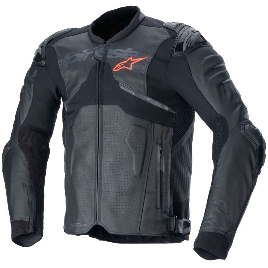 Alpinestars ATEM V5 Schwarze Motorradjacke