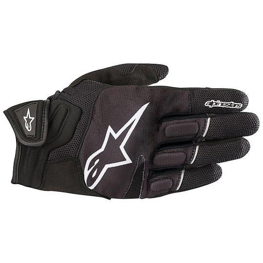 Alpinestars ATOM Black Motorcycle Gloves