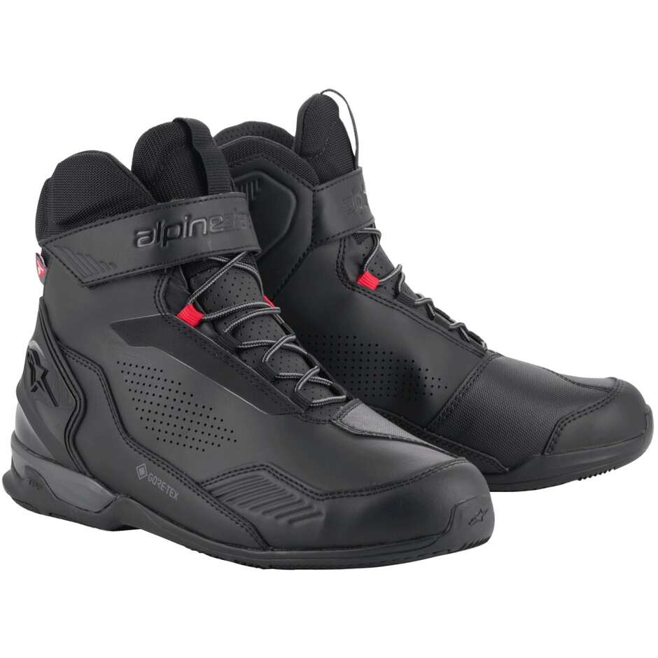 Alpinestars AUSTRAL GORE-TEX Motorcycle Shoes Black Dark Grey